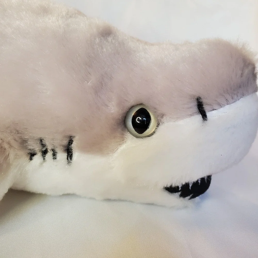 Seaworld Shark‎ Stuffed Animal Plush Gray Balck Tip Plush 2015